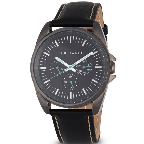 Ted Baker Other - Ted Baker Men's Quartz Leather Watch