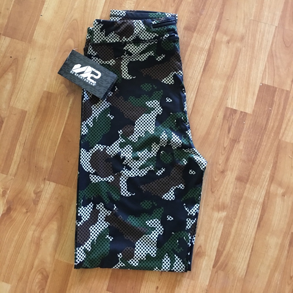 Woman's camouflage sportswear