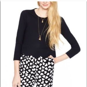 Kate Spade ♠️Scallop Edge Top