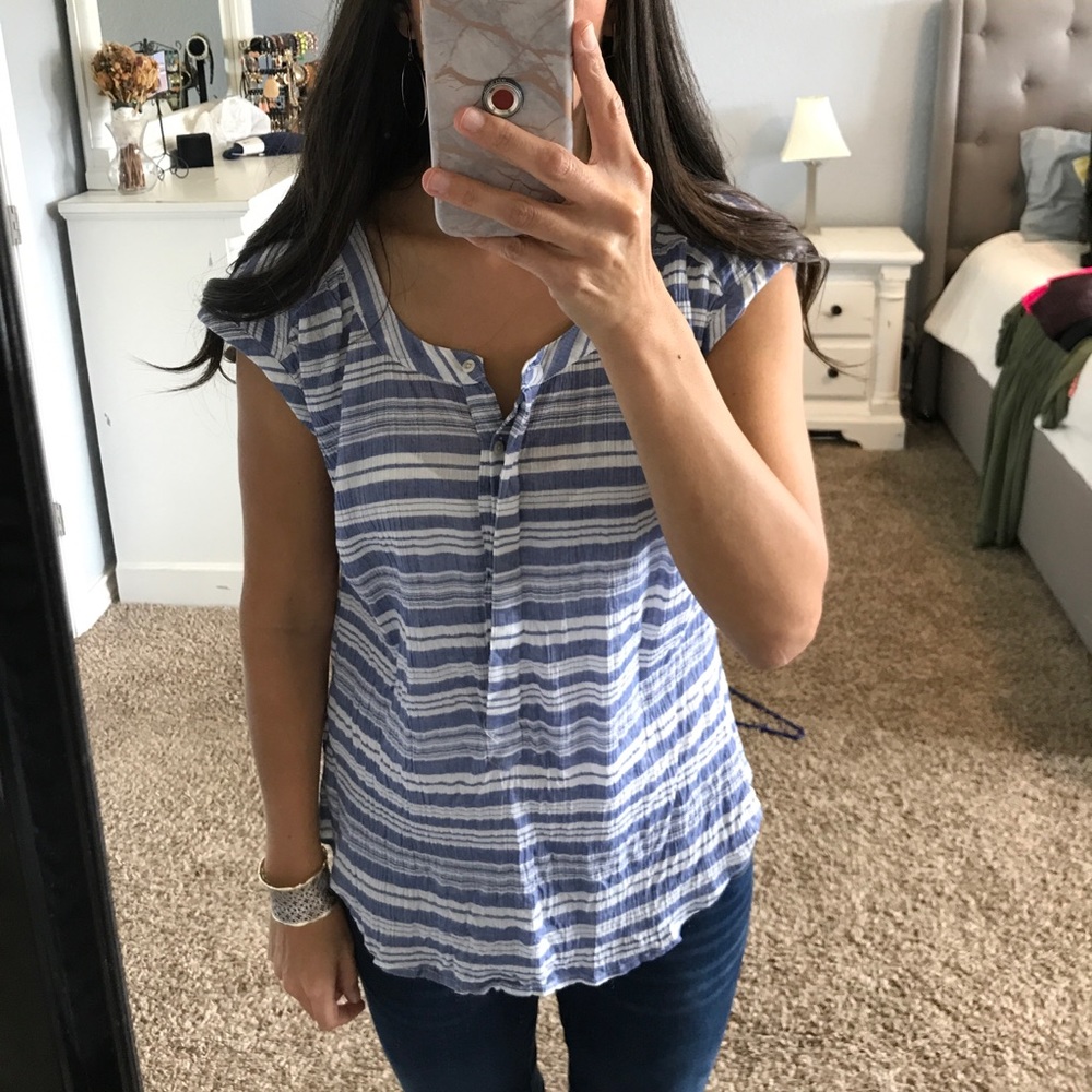 Merona striped top