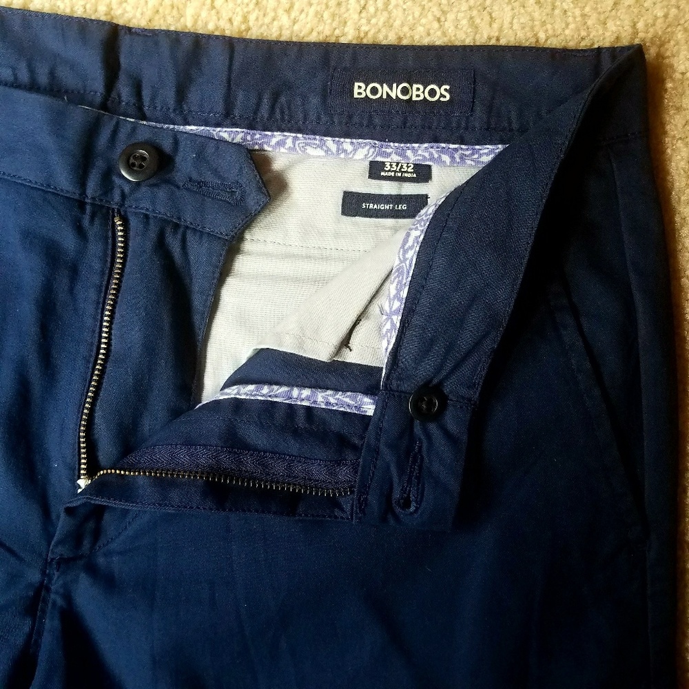 Bonobos Navy Blue Pant