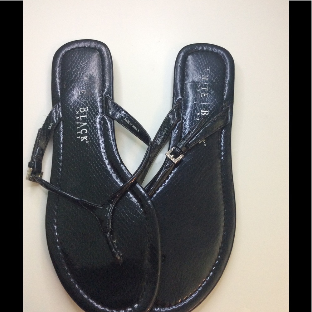 White House Black Market flip flops