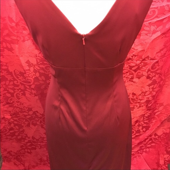 Donna Ricco Red Dress 👗 - Picture 3 of 3