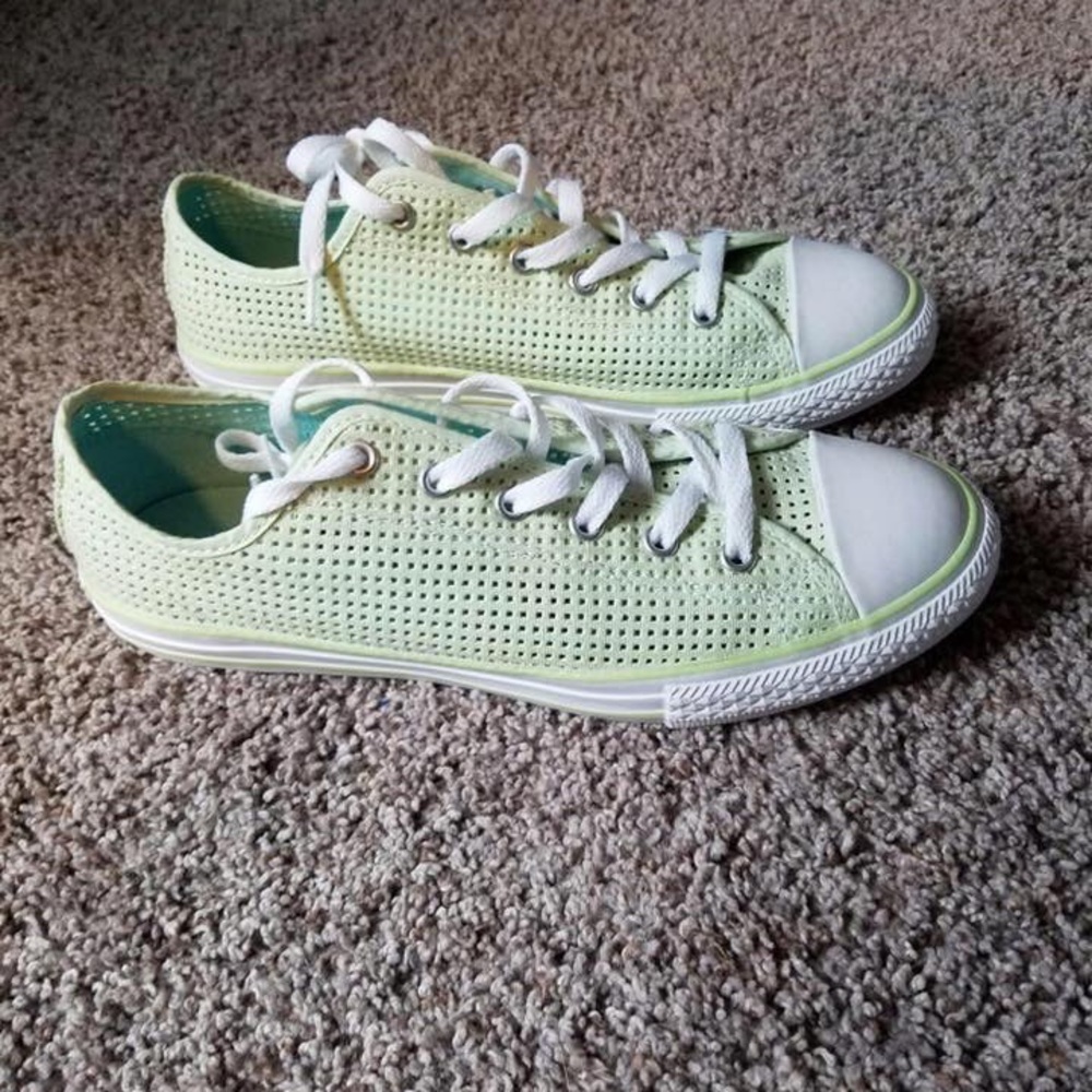 Light Green Converse