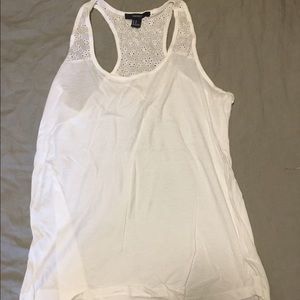 Forever 21 Eyelet swing tee