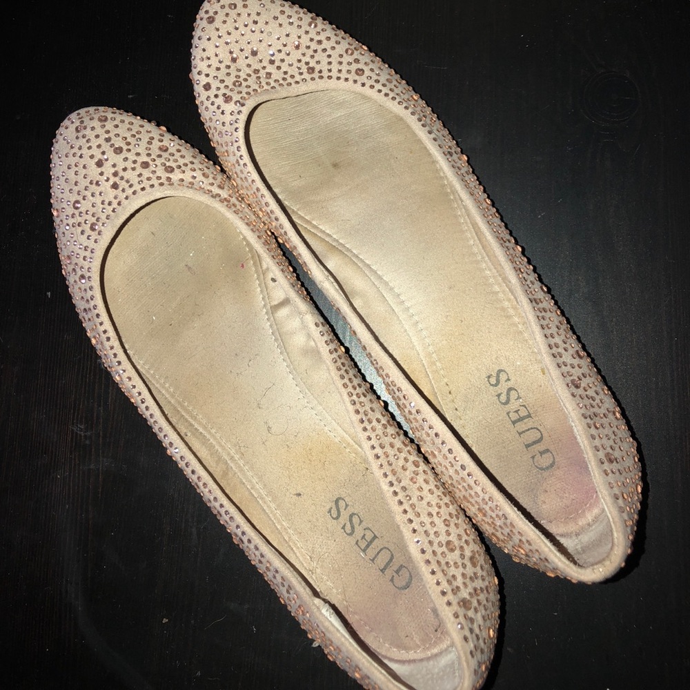 Women’s Guess jeweled flats