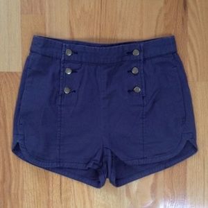 BDG high waisted sailor shorts