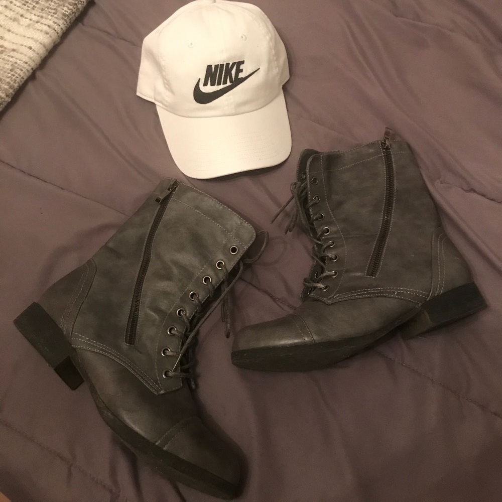 Just Fab combat boots