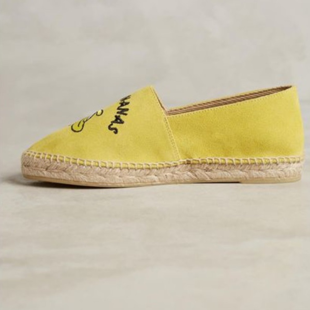 NWT South Parade It's Bananas Espadrilles Size 41 - Picture 3 of 4