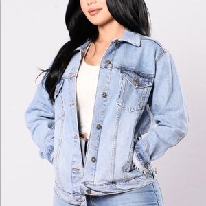 FASHION NOVA DENIM JEAN JACKET