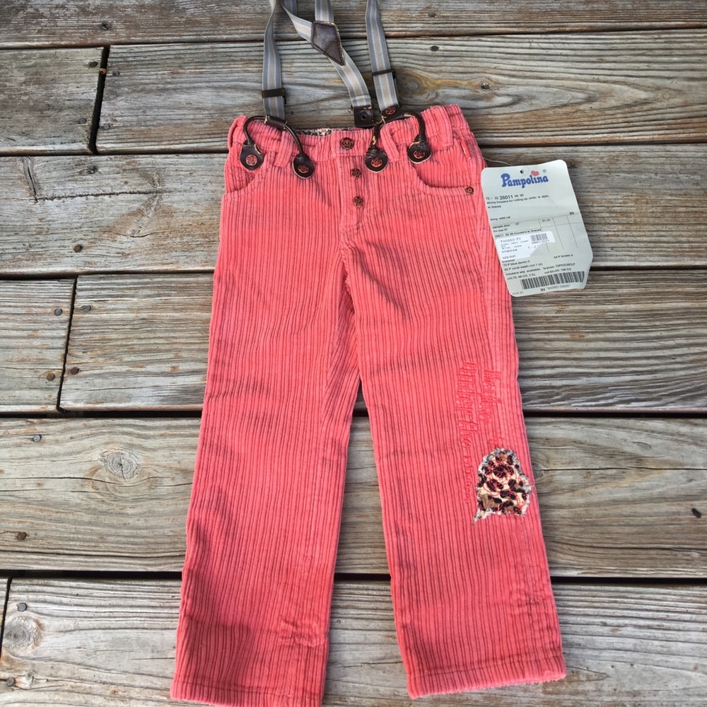 NWT Pampolina Corduroy Skinny Trousers