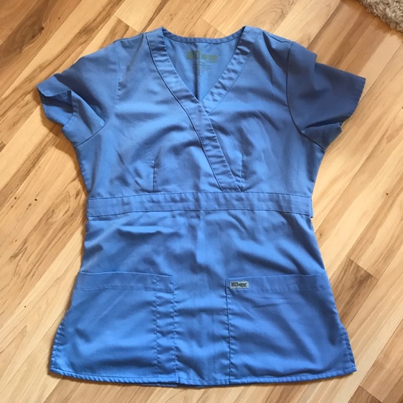 Grey's Anatomy Other - Greys anatomy ceil blue scrub top