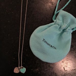 Tiffany & Co. Double heart necklace