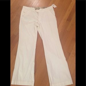 Holiday sale!  Winter white jeans, trousers cut