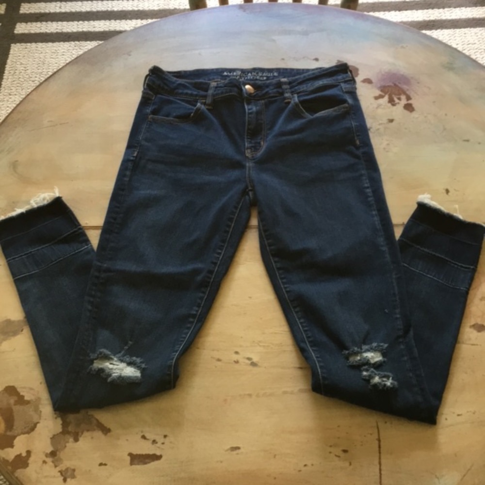 American Eagle Jeans - 12 Super Stretch X-Long