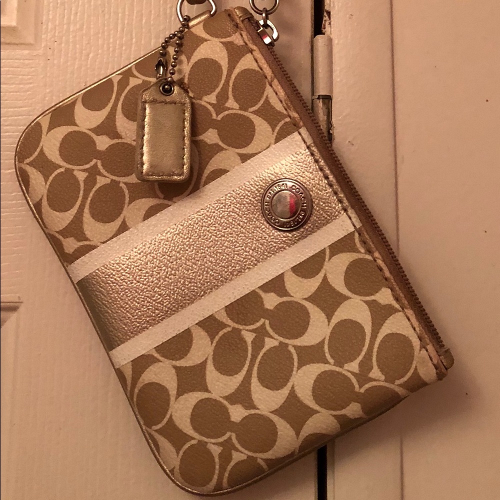 Authentic Coach Wristlet