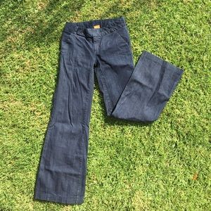 Tory Burch Size 25 Wide-leg Trouser Jeans