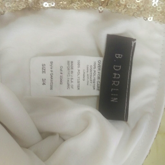 GREAT NWT SHORT CORAL DRESS FOR PROM! ❤ - Picture 4 of 4