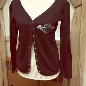 Harley Davidson cardigan