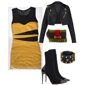 NWOT WOW COUTURE BANDAGE DRESS