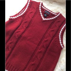 The Children's Place Cabled Sweater Vest-Size 24M