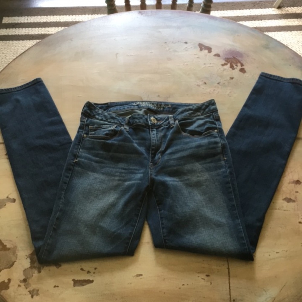 American Eagle Jeans - 12 Super Stretch X-Long