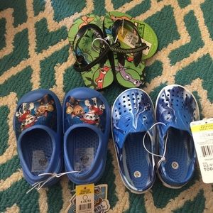 3 pair little boys shoes 💚💙