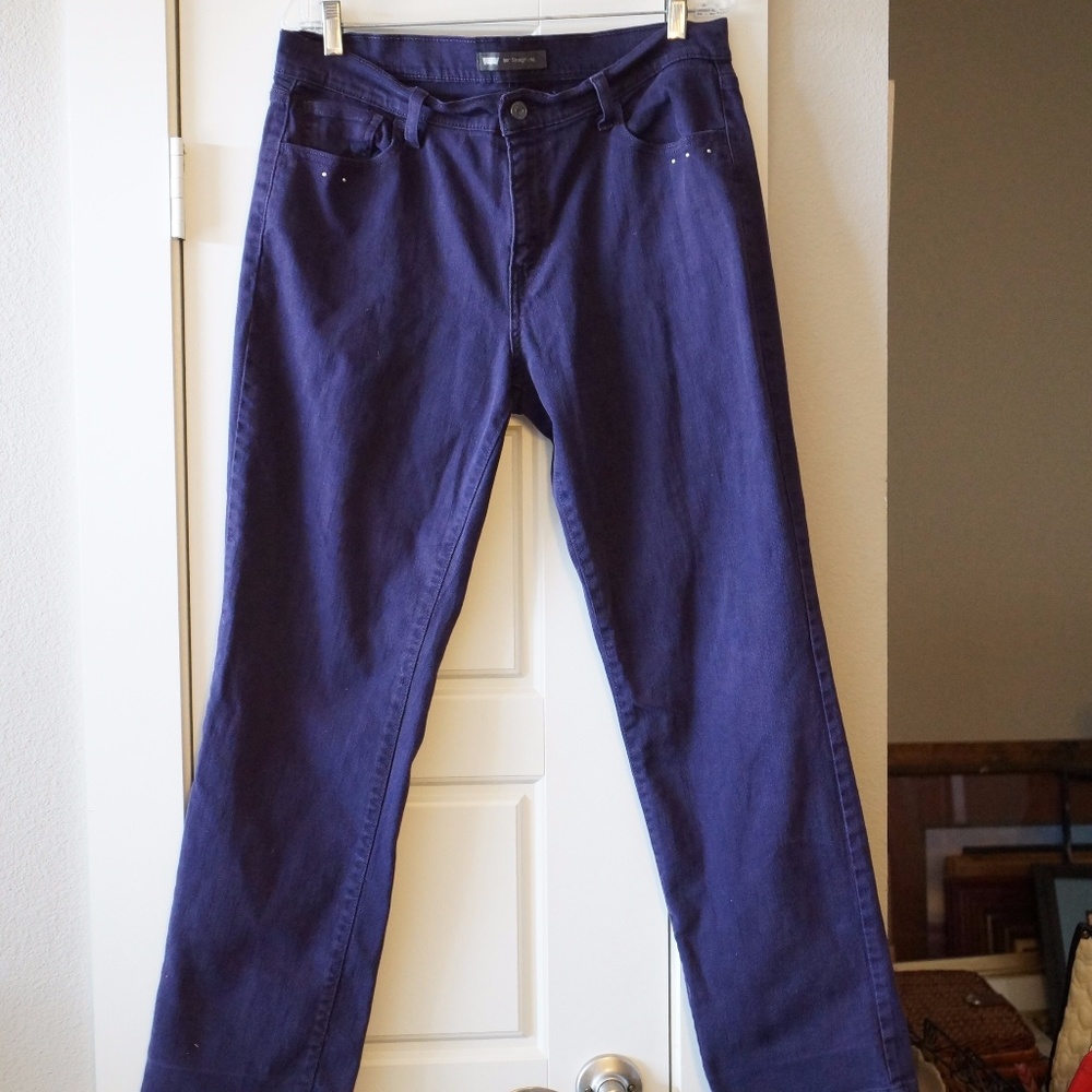 Levi 505 Straight Leg Eggplant Purple Jeanse