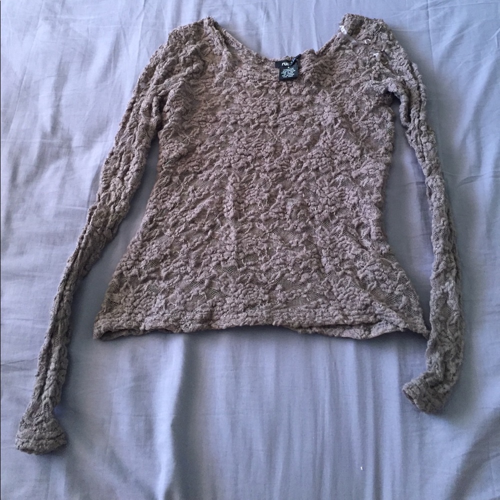 Rue 21 Lace long sleeve