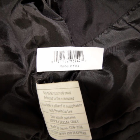 Joe Fresh Black Puffer Vest Large. - Picture 3 of 7
