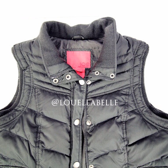 Joe Fresh Black Puffer Vest Large. - Picture 4 of 7