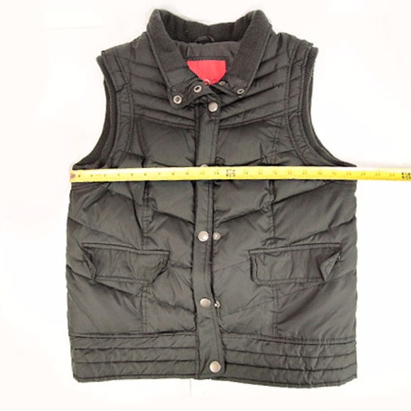 Joe Fresh Black Puffer Vest Large. - Picture 7 of 7