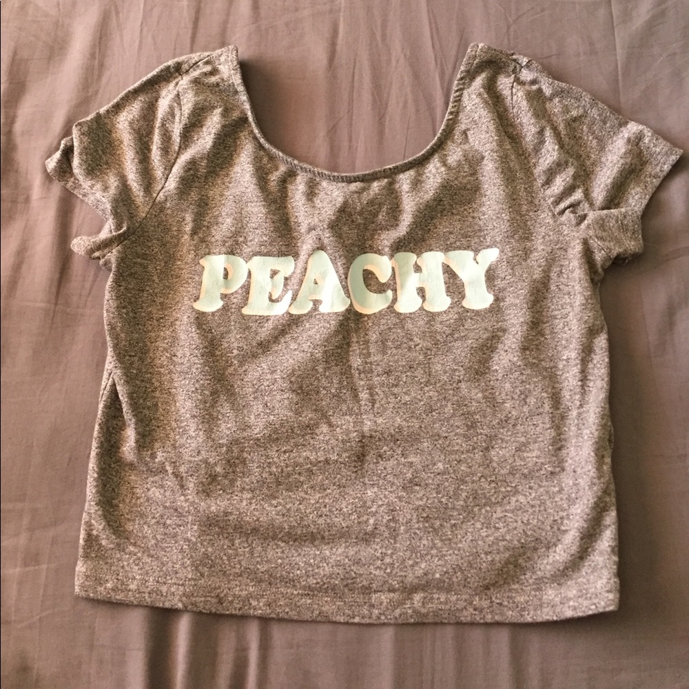 Peachy Crop Top