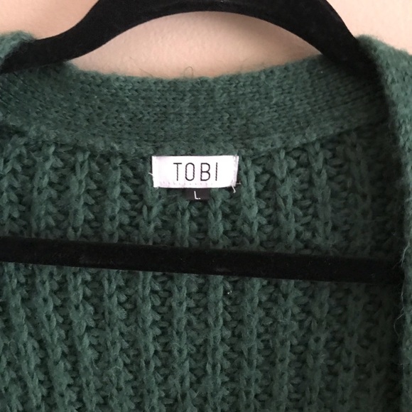•GREEN CARDIGAN• - Picture 4 of 5