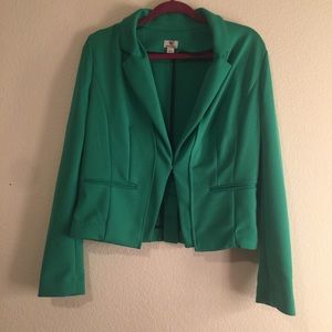 Worthington green blazer