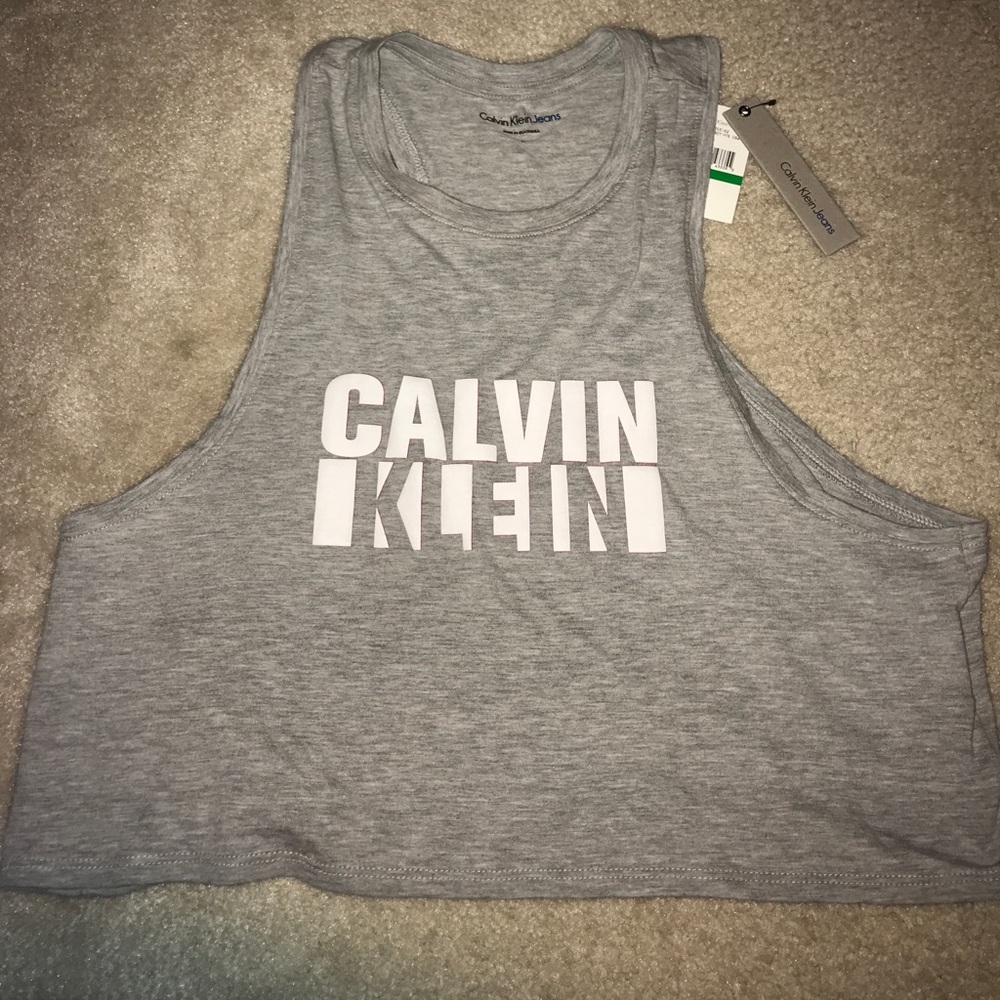 Calvin Klein cropped tank