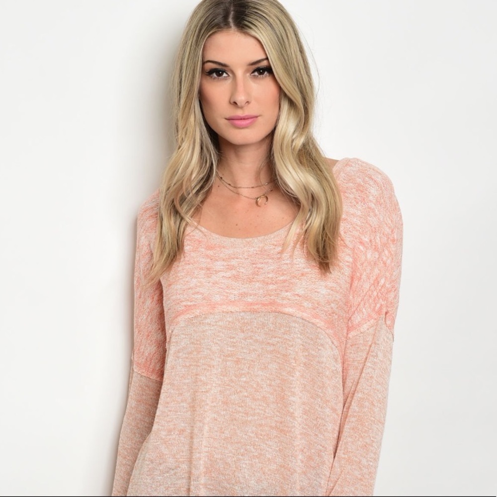🌸Lightweight Blush Knit Top