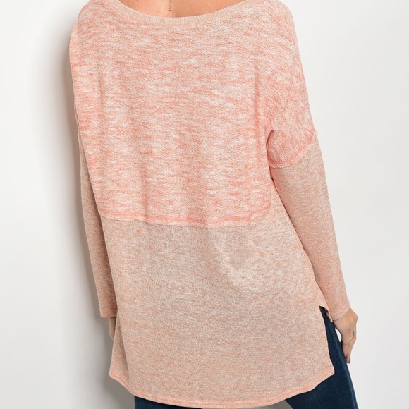 🌸Lightweight Blush Knit Top - Picture 2 of 4