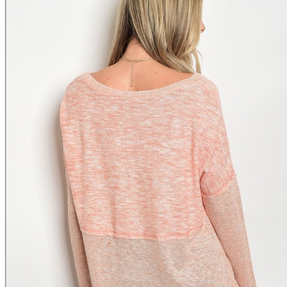 🌸Lightweight Blush Knit Top - Picture 4 of 4