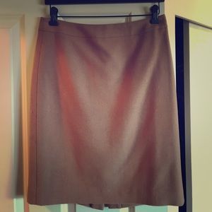 Jcrew wool pencil skirt