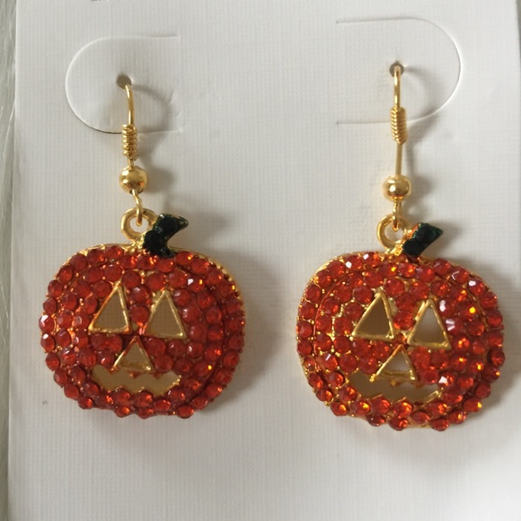 🎃Pumpkin Earrings🎃 - Picture 3 of 5