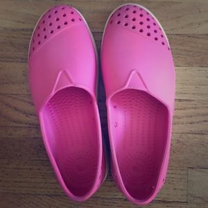 Native Shoes Pink Size 13 Brand New $45 Reg Price