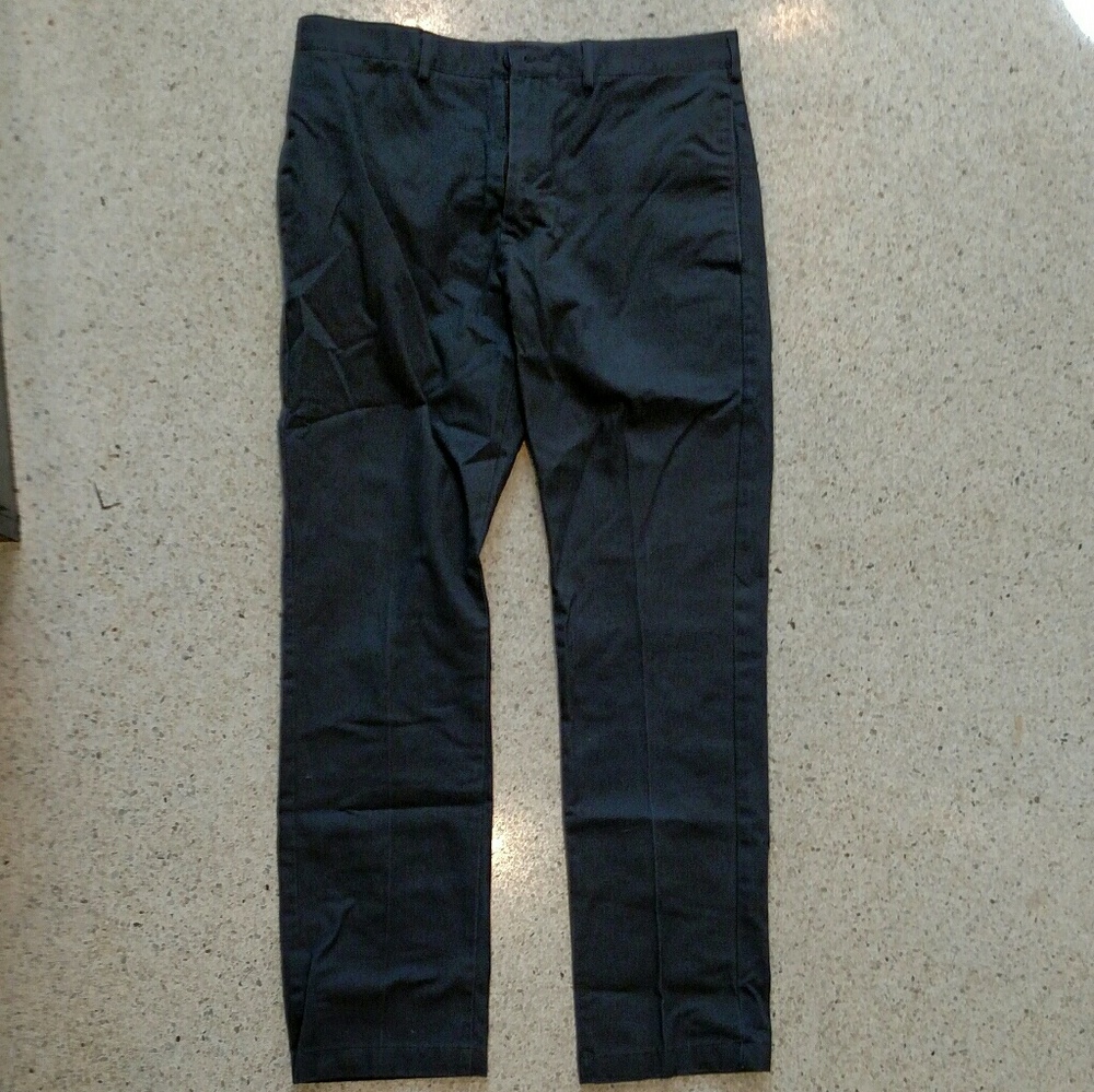 Lands' End straight fit mens pants