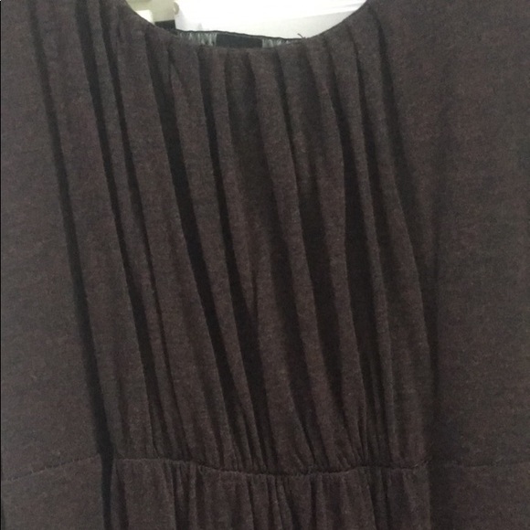 Banana Republic Heather Brown Modal Dress Small - Picture 6 of 8