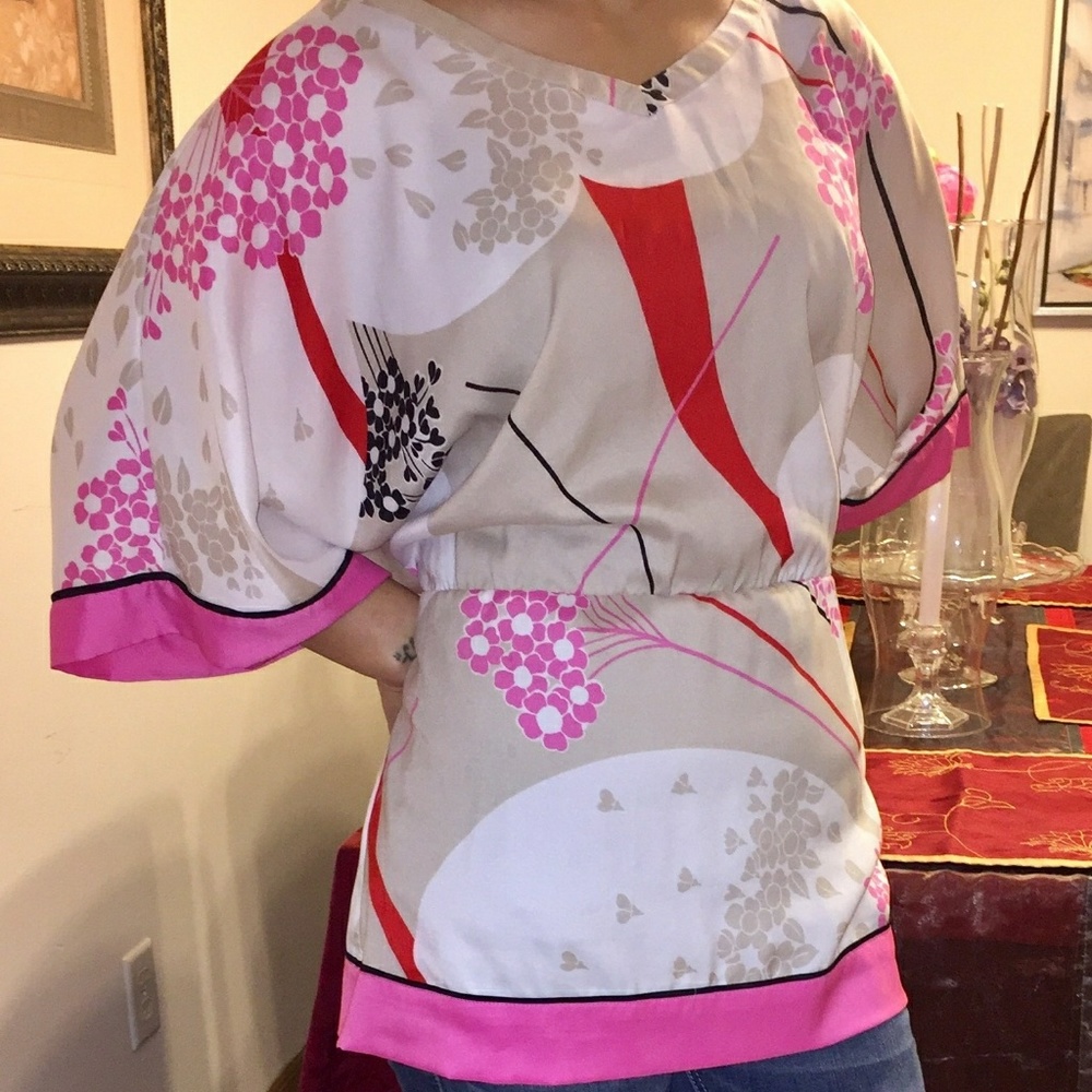 Pink kimono
