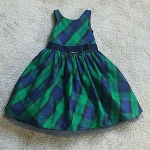 Janie and Jack Emerald Green Holiday Dress