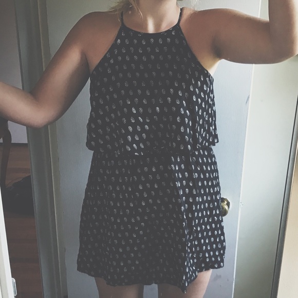 •BLACK PRINTED DRESS• - Picture 1 of 6