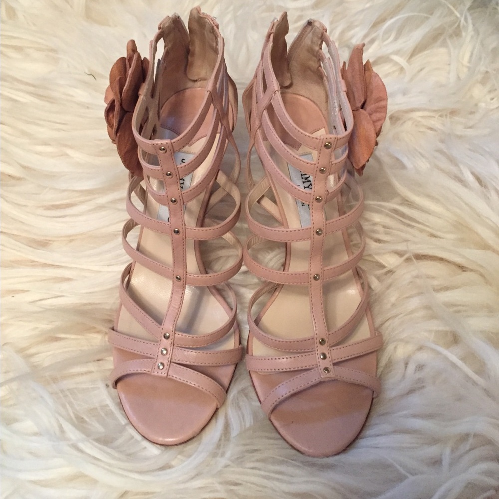 Jimmy Choo strappy heel