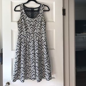 Anthropologie Chevron Maeve Dress