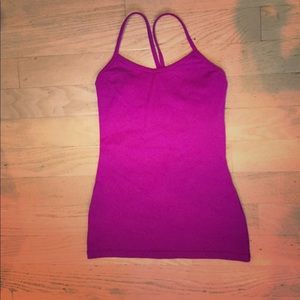Lululemon size 4 power Y tank